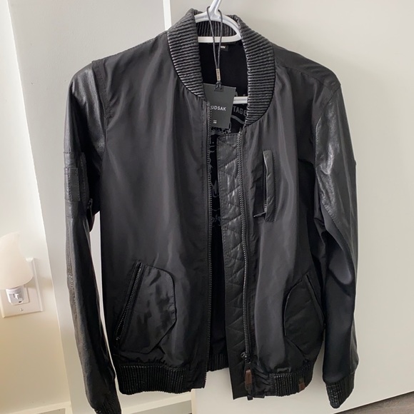 Woman’s Rudsak Eryn Bomber Leather Jacket - Picture 1 of 7